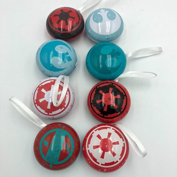 Star Wars Christmas Fillable Ornaments Set Of 8 - Picture 2 of 7